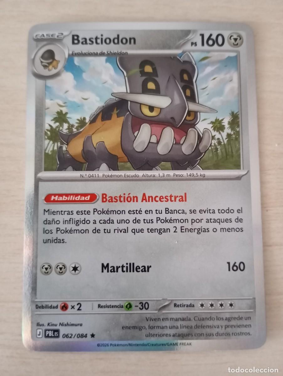 Carta Pokémon Bastiodon original oficial