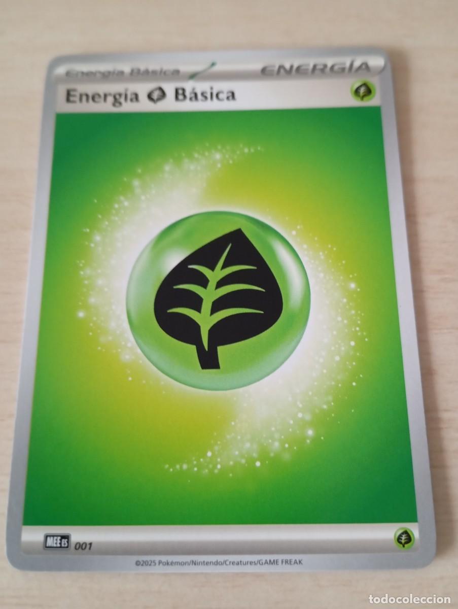 Carta Pokémon energía Básica Original
