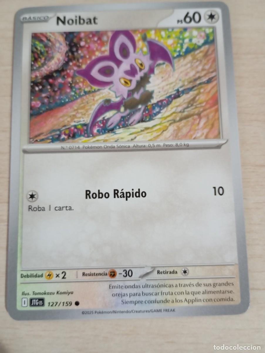 Carta Pokémon Noibat original