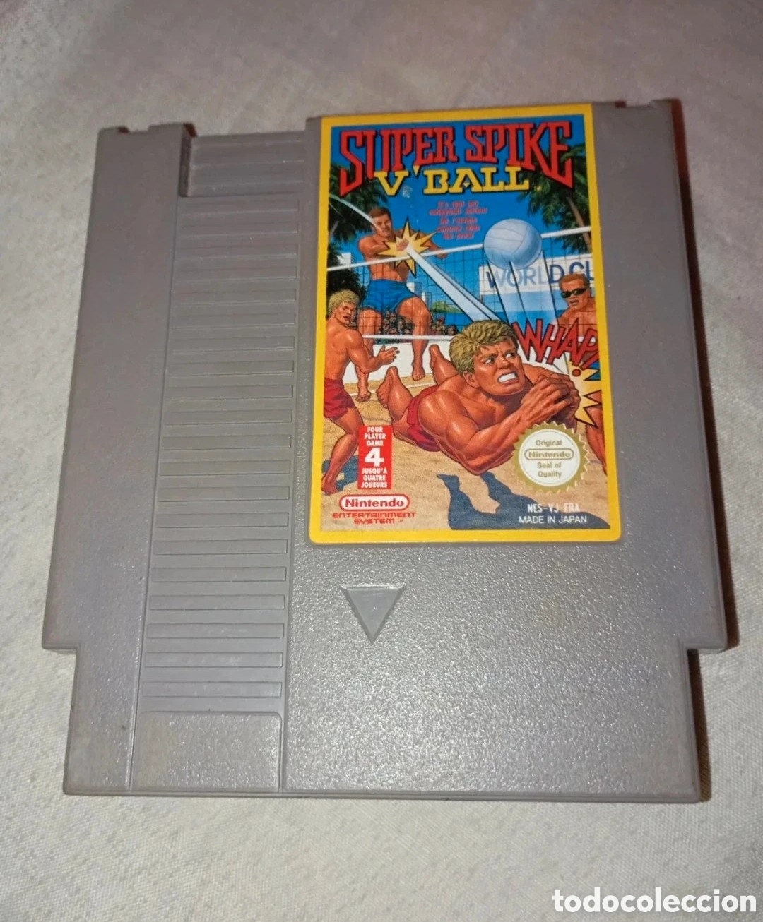 SUPER SPIKE V'BALL - ORIGINAL - NINTENDO NES PAL B