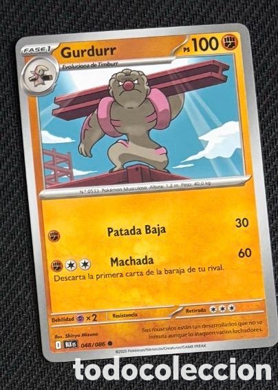 048/086 Gurdurr Carta POKEMON TCG