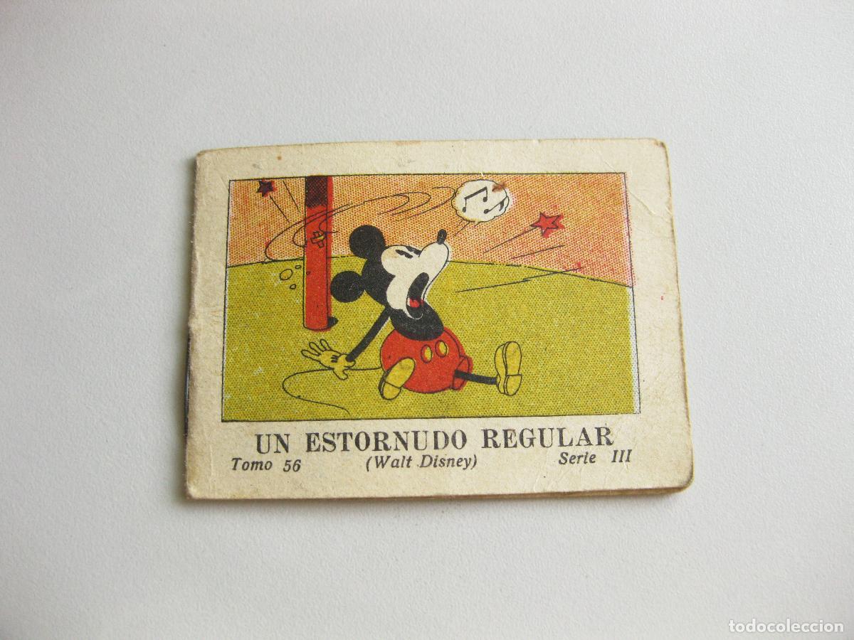 CUENTO DE MICKEY MOUSE. UN ESTORNUDO REGULAR. TOMO Nº 56 SERIE III. EDITORIAL CALLEJA. WALT DISNEY