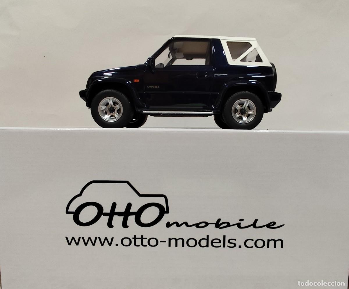 SUZUKI VITARA CABRIO 1994 AZUL PROFUNDO PERLADO MET. 1:18 OTTO