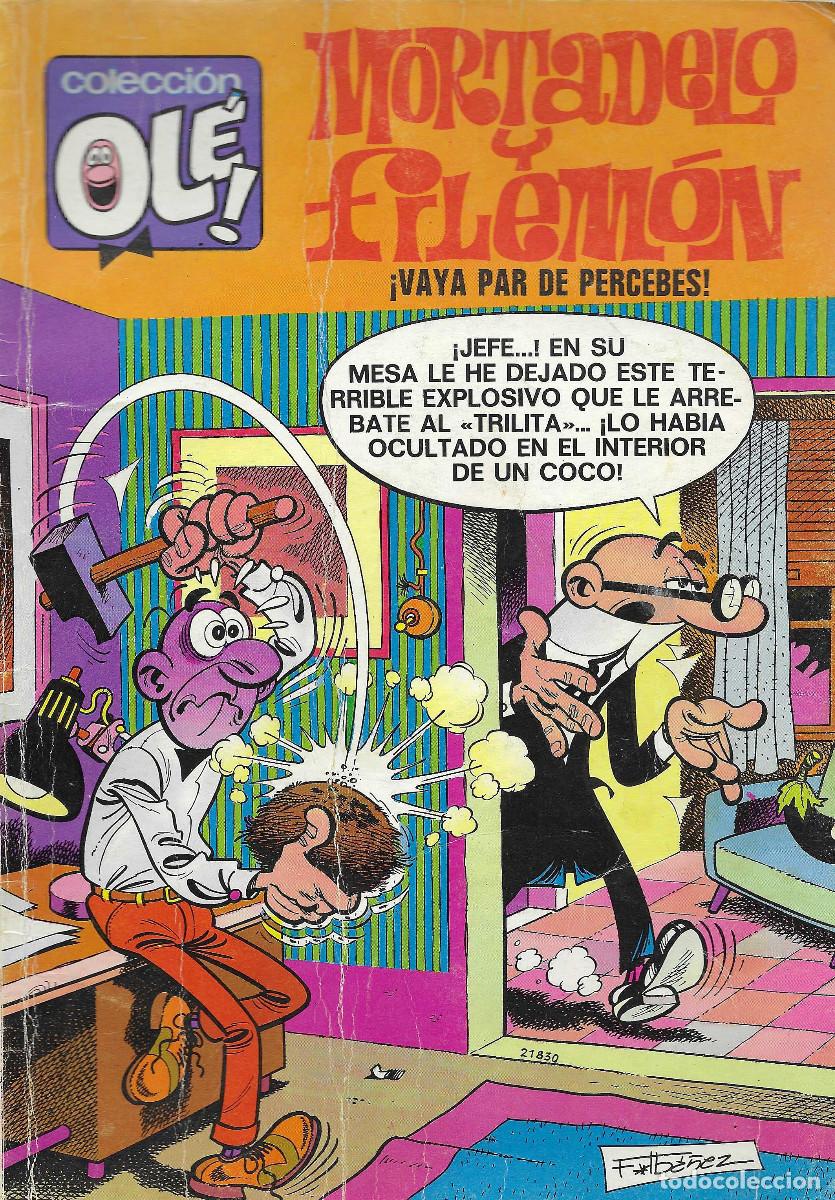 Colección Olé! MORTADELO Y FILEMÓN ¡Vaya par de percebes!