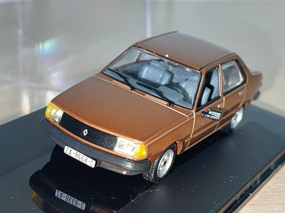 Coche RENAULT 18 (1980) matrícula Zamora bronce metalizado 1:43 die-cast metal car 1/43 altaya
