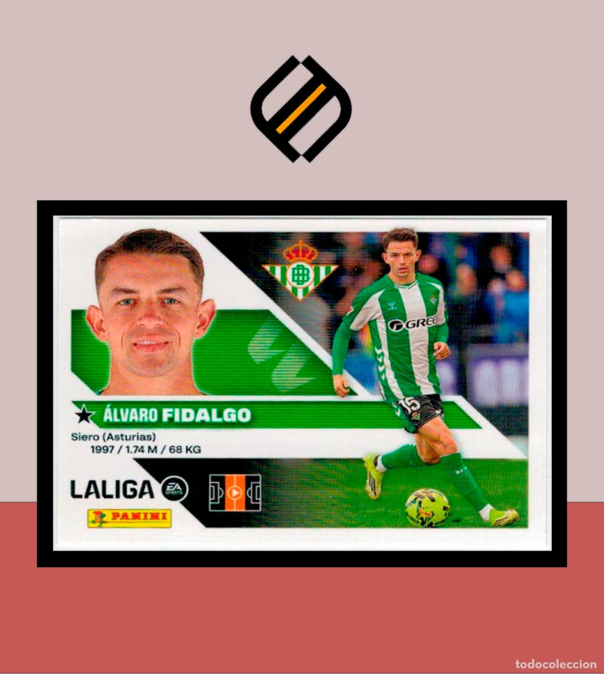 LIGA ESTE 2026 2027 26 27 PANINI REAL BETIS Nº 12 FIDALGO STICKER ALBÚM COLECCIÓN