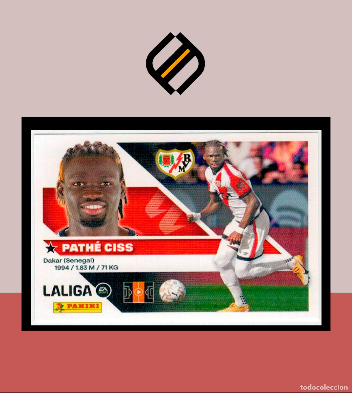 LIGA ESTE 2026 2027 26 27 PANINI RAYO VALLECANO Nº 12 PATHÉ CISS STICKER ALBÚM COLECCIÓN