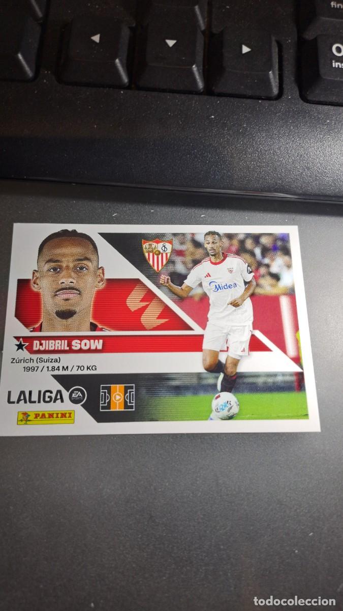 CROMO SOW 14 SEVILLA LIGA 2026 2027 26 27 ESTE PANINI NUNCA PEGADO