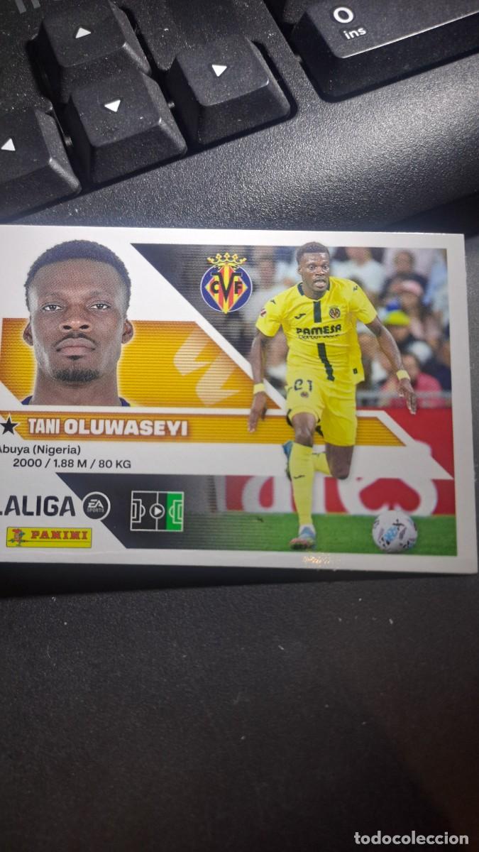 CROMO OLUWASEYI 16 VILLARREAL LIGA 2026 2027 26 27 ESTE PANINI NUNCA PEGADO
