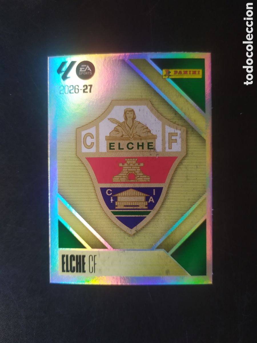Liga este 2026 2027 26 27 panini escudo n° 1 Elche