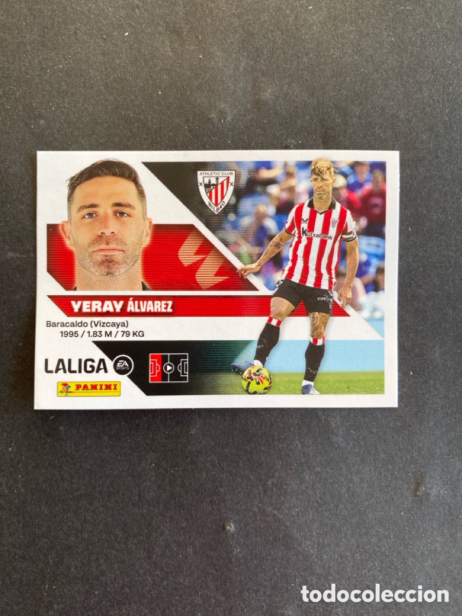 Cromo liga 26/27 Athletic club N* 6B