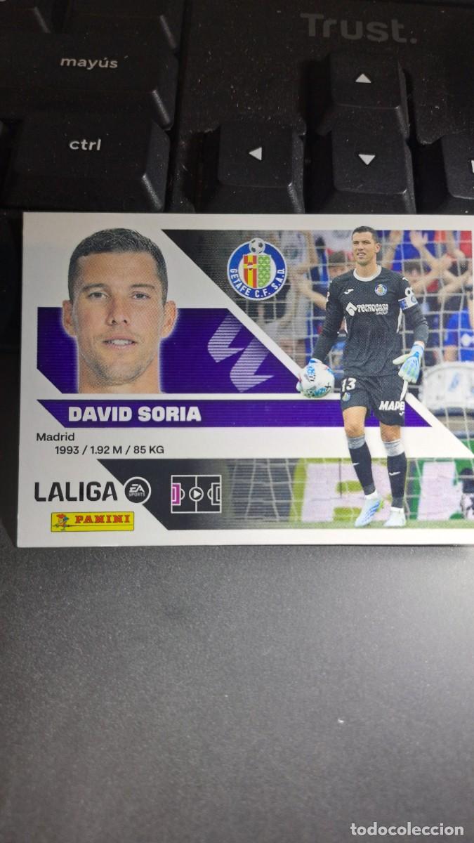 CROMO DAVID SORIA 3 GETAFE LIGA 2026 2027 26 27 ESTE PANINI NUNCA PEGADO