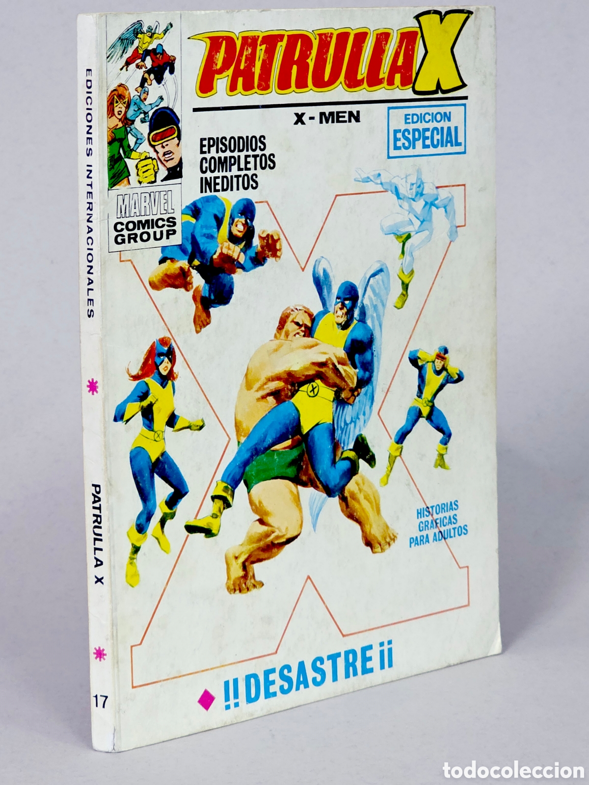 CÓMIC PATRULLA X 17 DESASTRE VOL.1 VERTICE TACO MARVEL VOLUMEN BUEN ESTADO
