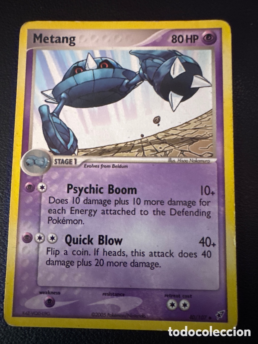Carta pokemon metang