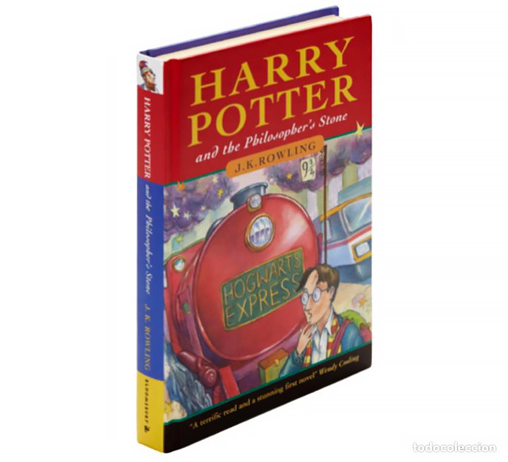 Harry Potter y la Piedra Filosofal de J. K. Rowling, Londres, 1997.