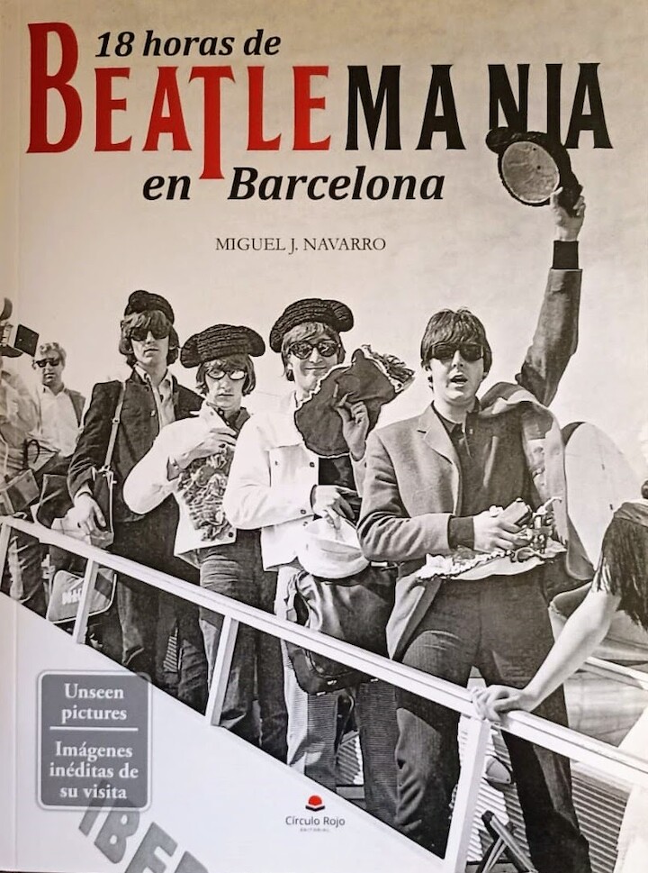 Libro de coleccionistas 18 de Beatlemania en Barcelona de Miguel Navarro