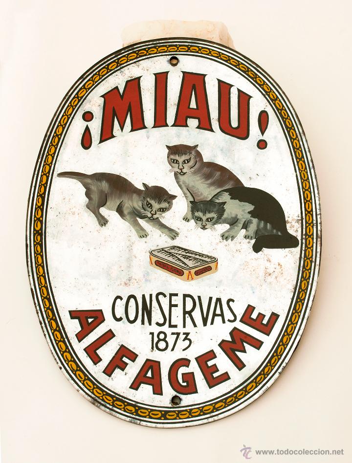 Lata de conservas Miau de Alfageme
