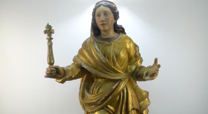 Talla Virgen barroca