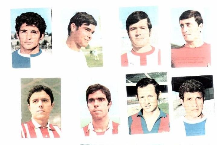 Cromos de f&uacute;tbol de colecci&oacute;n