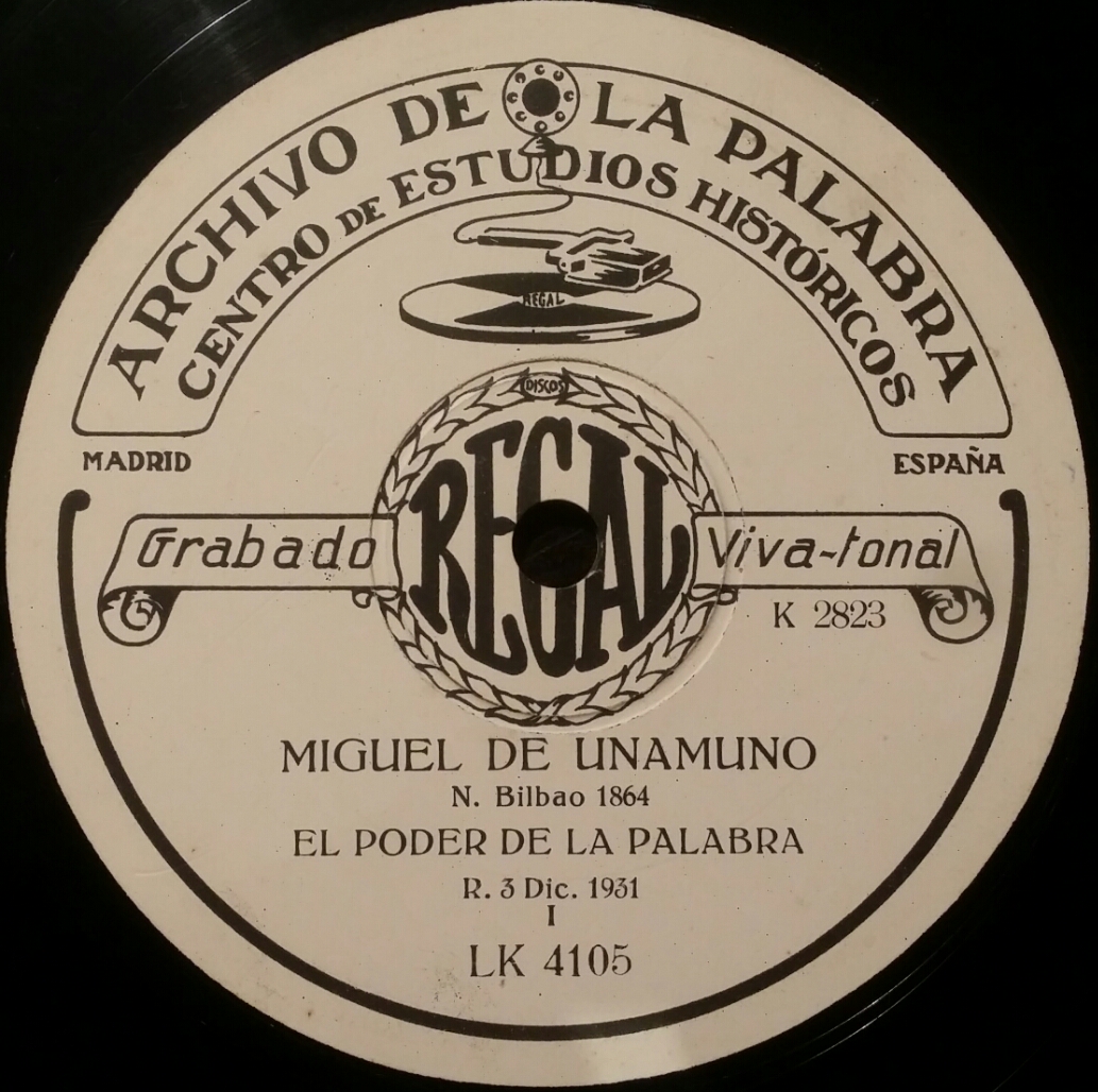 Archivo de la Palabra Miguel de Unamuno