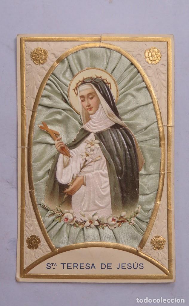 Estampa de Santa Teresa de Jesús