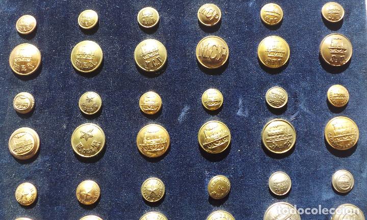 Botones de ferrocarril