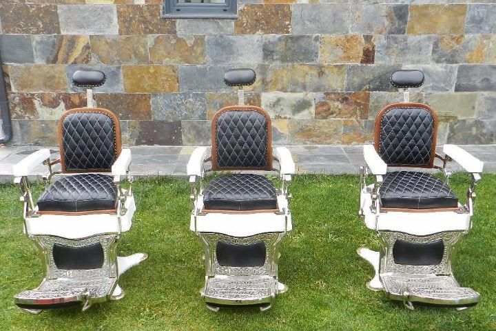 Sillas de barbero de colecci&oacute;n