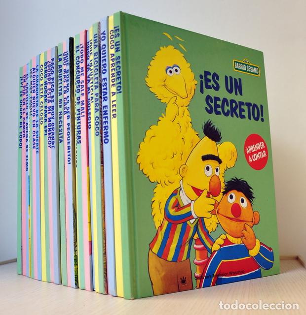 Libros de Barrio Sésamo