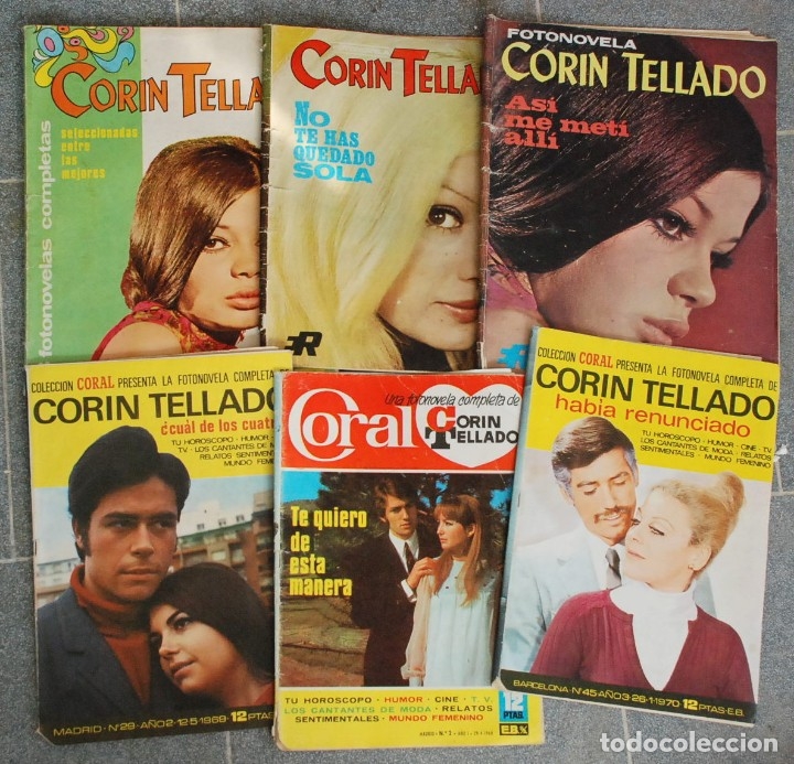 Fotonovelas de Corín Tellado