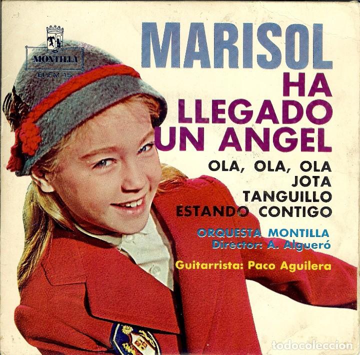 Vinilo de Marisol: Ha llegado un ángel 
