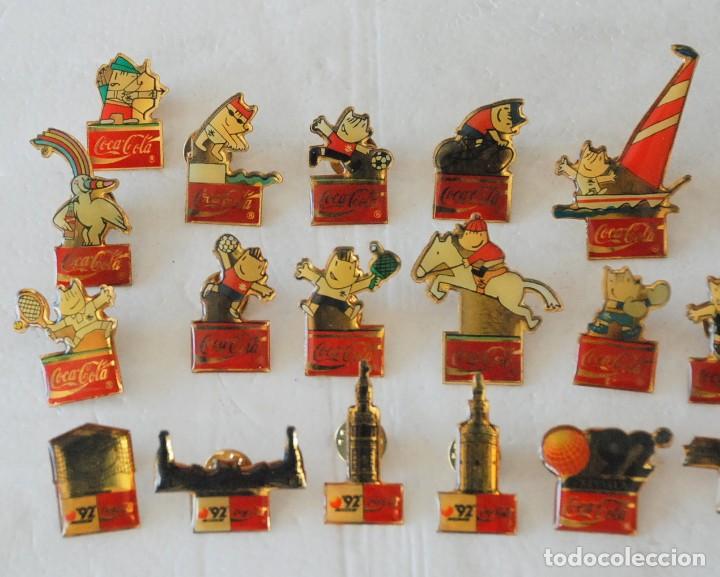 Pins de Coca-Cola en los Juegos Olímpicos 92