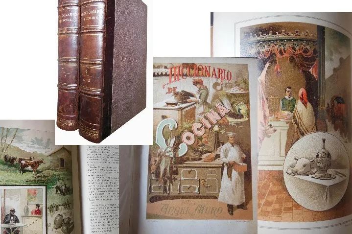 Libros de cocina antiguos