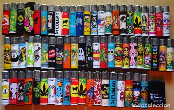 Mecheros Clipper de publicidad