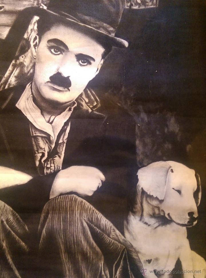 Charles Chaplin y su perro