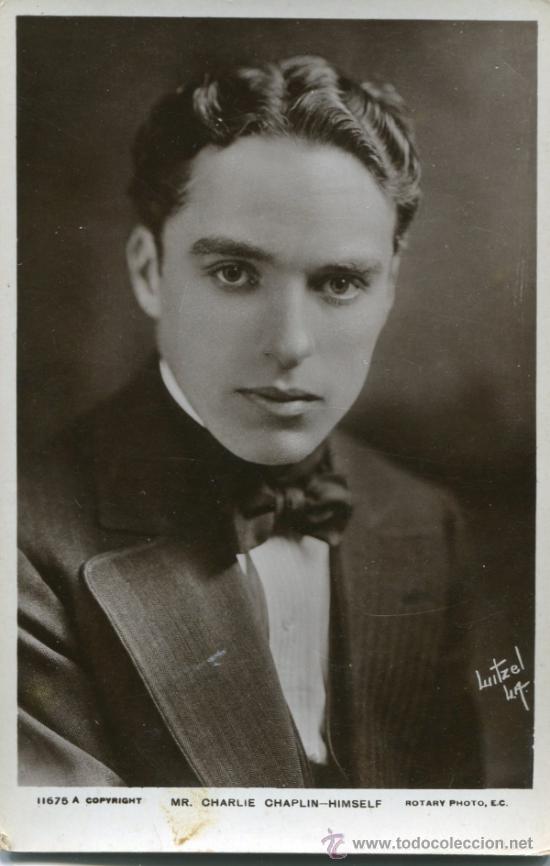 Charlie Chaplin de joven