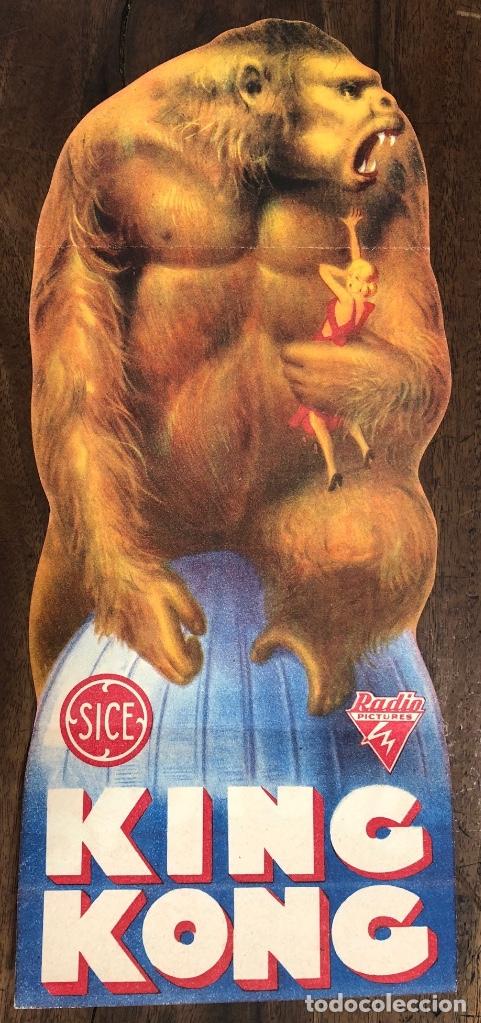 Folleto troquelado de King Kong