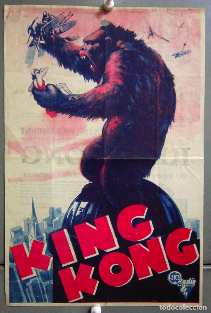 Programa de mano de King Kong