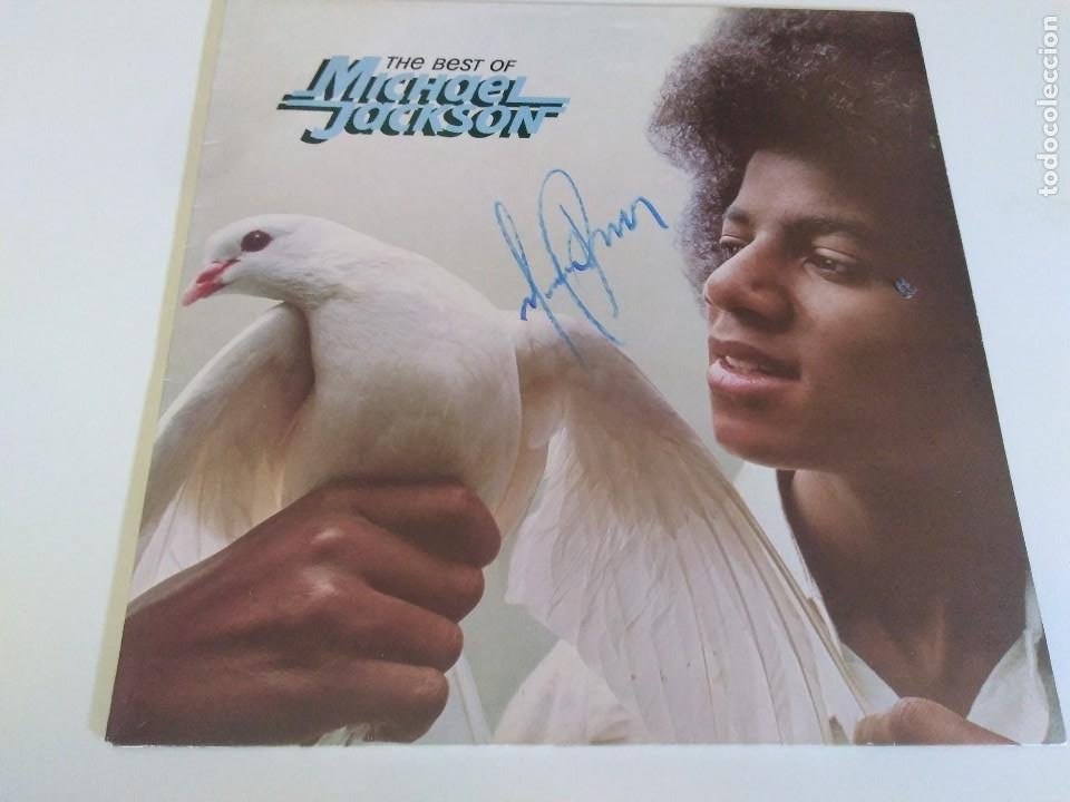 The best of Michael Jackson firmado