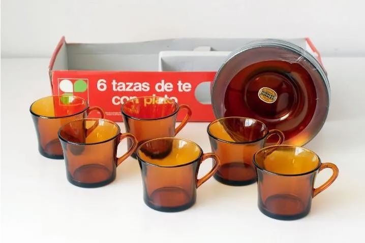 Tazas de t&eacute; de Duralex