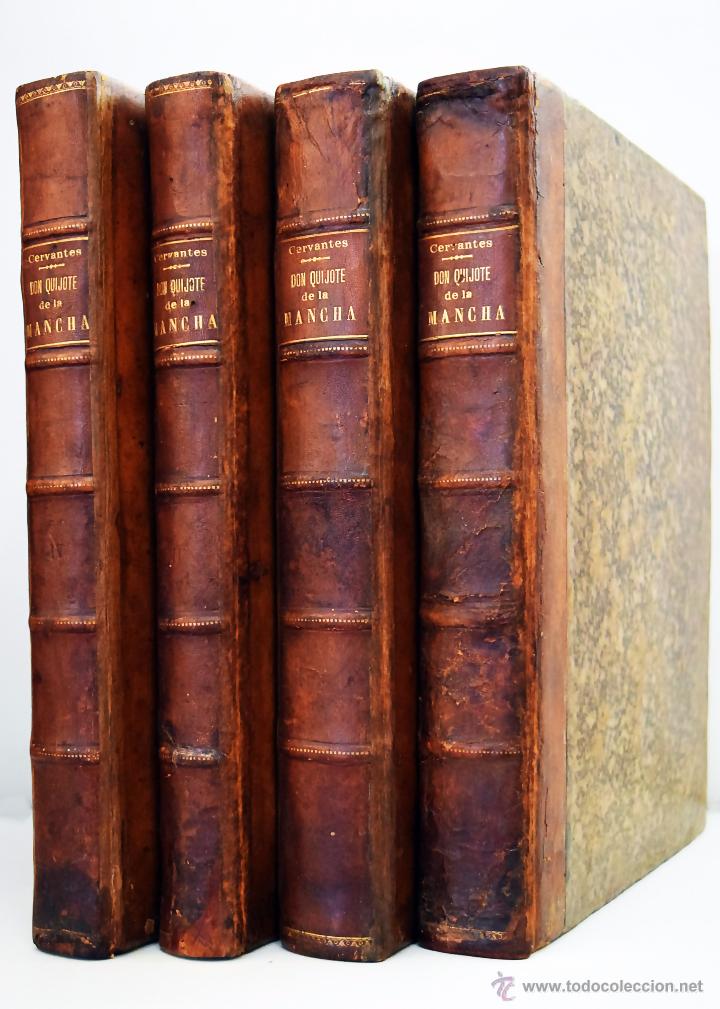 Libro El ingenioso hidalgo Don Quixote de Editorial Joaquín Ibarra (1780)