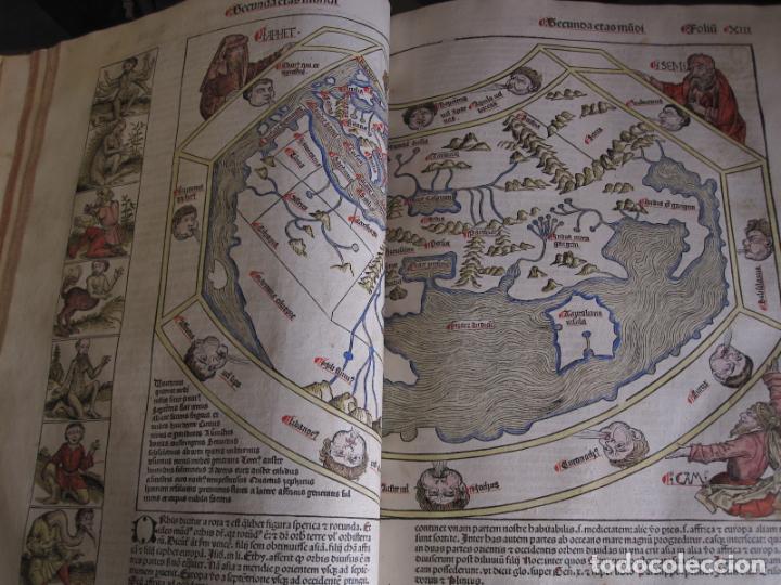 Incunable Las crónicas de Nuremberg