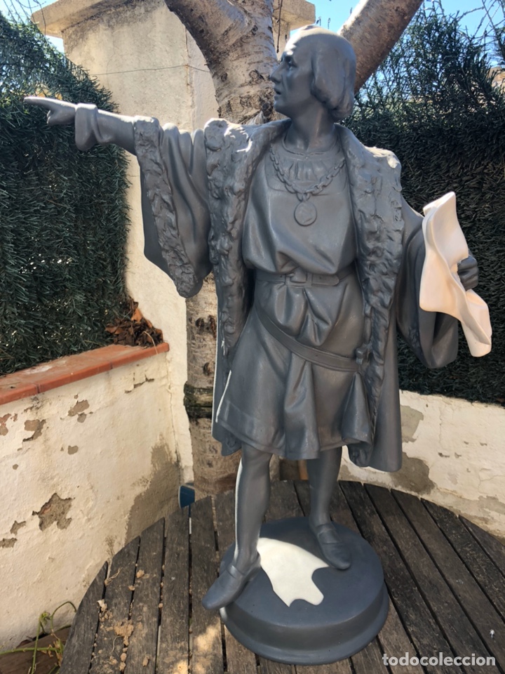 Escultura de Cristóbal Colón