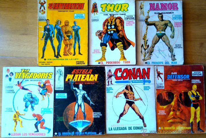 C&oacute;mics de la editorial V&eacute;rtice