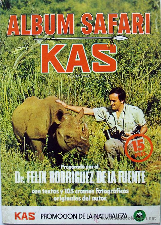 Album Safari Félix Rodríguez de la Fuente