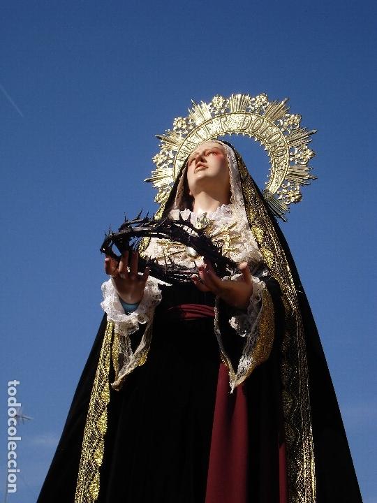 Virgen Dolorosa cap i pota procesional