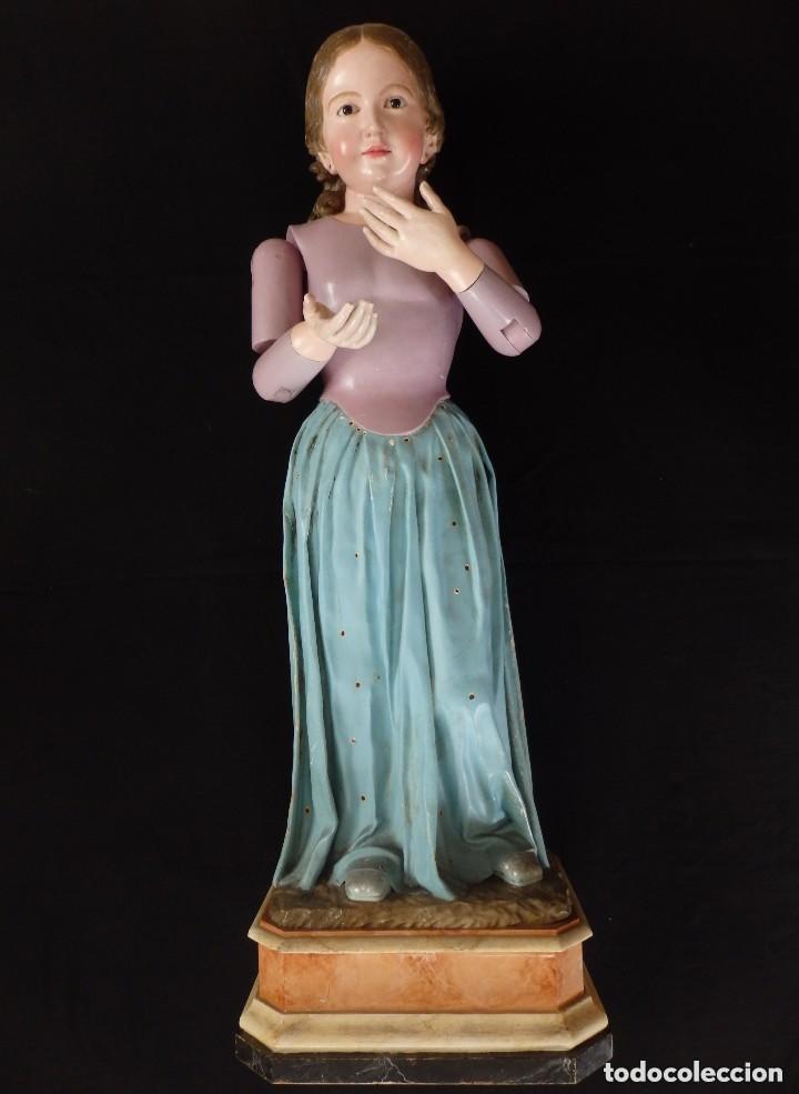 Virgen niña cap i pota