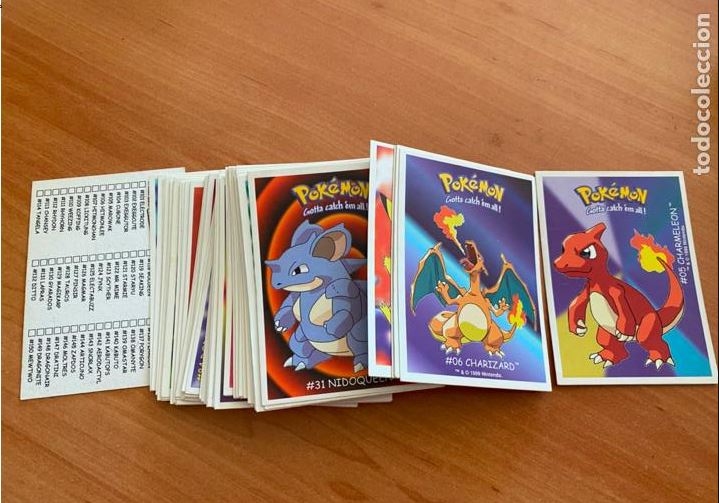 Lote de cromos de Pok&eacute;mon
