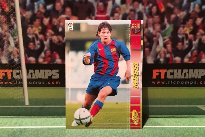 Cromo Leo Messi.