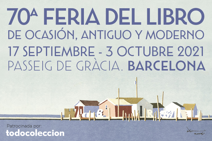 Cartel de la 70&ordf; Feria del Libro de Ocasi&oacute;n, Antiguo y Moderno