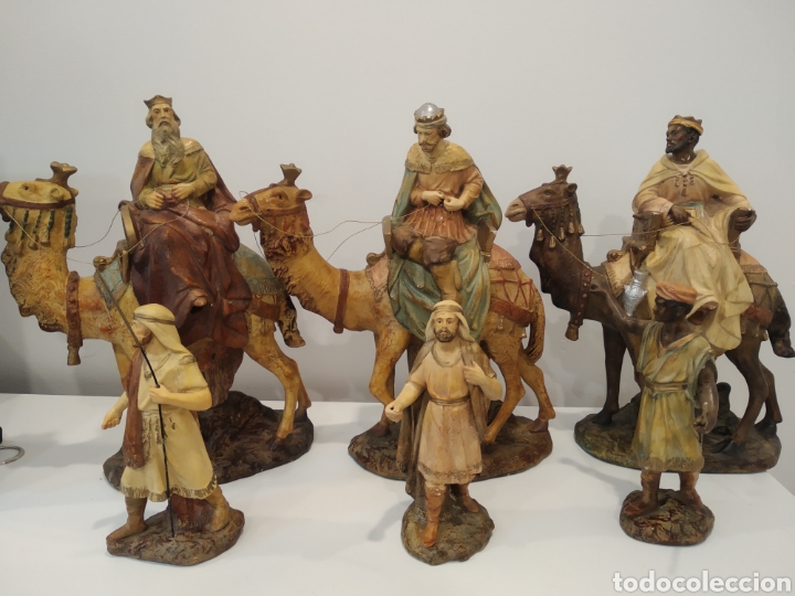 Reyes Magos, figuras de Olot